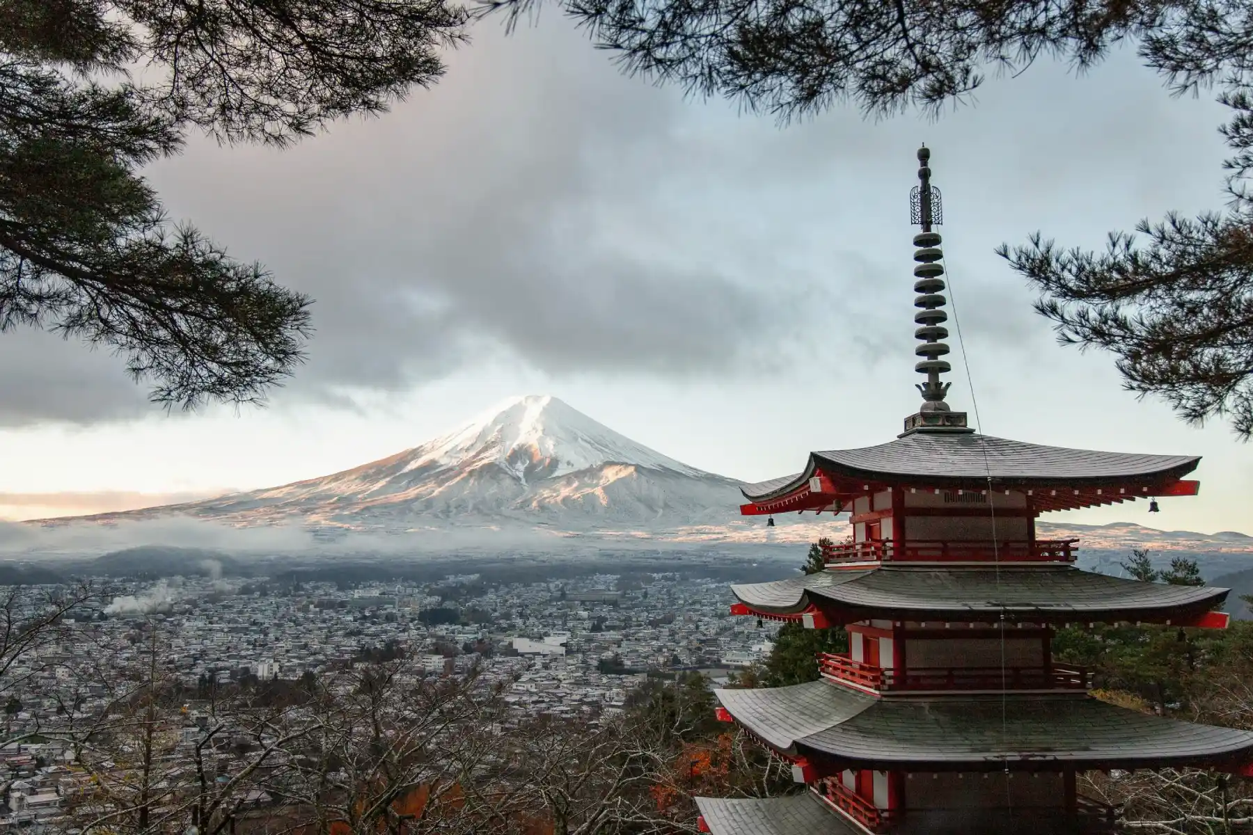 Fuji mountain view from Odawara